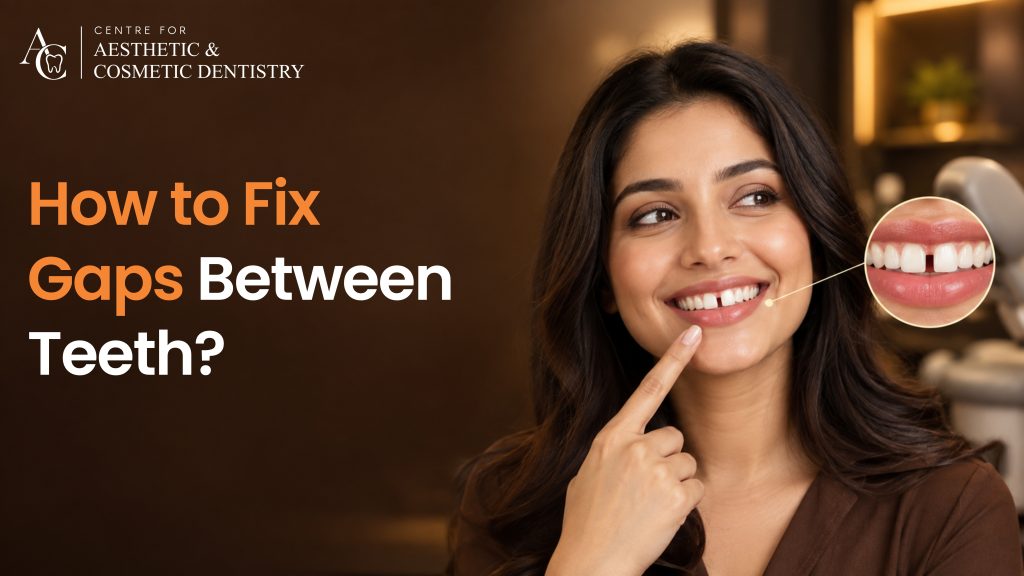 How to Fix Gaps Between Teeth: Bonding, Veneers, Braces & Aligners Explained